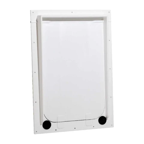 White large pet door
